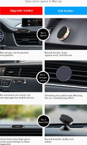 Floveme Uchwyt magnetyczny do samochodu F6 3