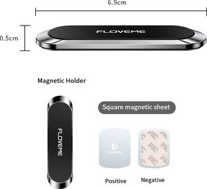 Floveme Uchwyt magnetyczny do samochodu F6 5
