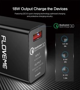 Ładowarka Floveme 1x USB-A 3 A 3