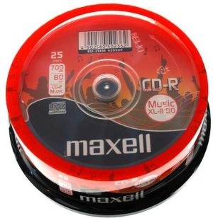 Maxell CD-R 700 MB 52x 25 sztuk (628529.40) 1