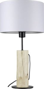 Lampa stołowa Spotlight Lampa stołowa biała Spotlight Pino z drewna 77626904 1
