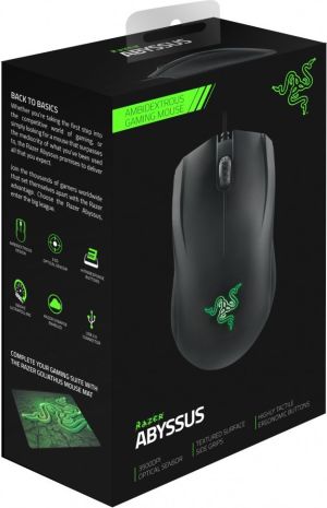 Mysz Razer Abyssus 2014 Czarno-zielona (RZ01-01190100-R3G1) 3