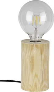 Lampa stołowa Spotlight Lampa na stół brązowa Spotlight Trabo Table drewniana 76910150 1