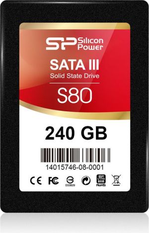 Dysk SSD Silicon Power 240 GB 2.5" SATA III (SP240GBSS3S80S25) 1