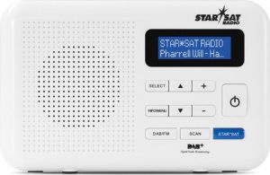 Radio TechniSat Starsat Berlin Białe (0000/4964) 1