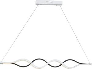 Lampa wisząca Milagro Lampa wisząca biała do salonu Milagro SPLIT LED ML213 1