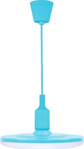 Lampa wisząca Polux Lampa wisząca niebieska do salonu Polux KIKI ledowa 308108 1