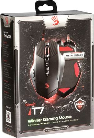 Mysz A4Tech Bloody Winner T7 Czarno-czerwona (A4TMYS44503) 6