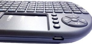 Klawiatura mini I8+ Bezprzewodowa Czarna US (I8+) 6