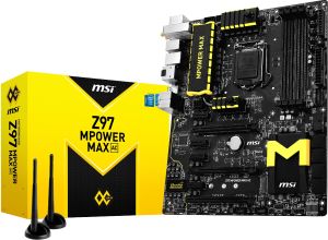 Płyta główna MSI Z97 MPOWER MAX AC + Intel Core i5-4690K 8
