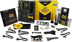 Płyta główna MSI Z97 MPOWER MAX AC + Intel Core i7-4790K 9