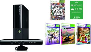 Microsoft Xbox 360 500GB + Kinect + Kinect Adventures + Forza Horizon + Kinect Sports 1 + Just Dance 2015 + Live 3 Miesiące (3MN-00004) 2