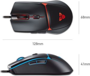 Mysz Fantech Crypto czarna  (VX7) 2