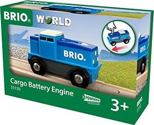Brio BRIO Blue Battery Freight Locomotive - 33130 1