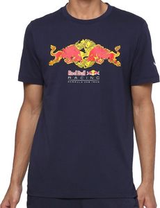 Puma Koszulka męska Red Bull Racing Double Bull Tee granatowa r. L (596209-01) 1