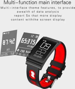 Smartwatch Tel1 N109 Czarno-czerwony 6