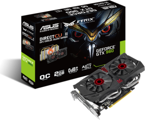 Karta graficzna Asus GeForce GTX 960 DirectCU II OC Strix 2GB GDDR5 (128 bit) HDMI, 3x DP, DVI-I (STRIX-GTX960-DC2OC-2GD5) 4