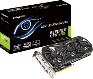 Karta graficzna Gigabyte GeForce GTX 960 GAMING 2GB GDDR5 128bit HDMI, 2xDVI, 3xDP (GV-N960G1 GAMING-2GD) 1