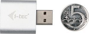 Adapter USB I-TEC USB - 3.5 minijack x2 Srebrny (U2AMETAL) 7