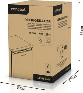 Lodówka Concept LT3560WH 4