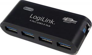 HUB USB LogiLink 4x USB-A 3.0 (UA0170) 1
