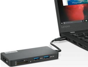 Stacja/replikator Lenovo 7w1 USB-C (GX90T77924) 4