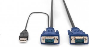 Digitus Kable KVM, 3m, Czarny (DS-19232) 2