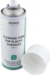 Deltaco Pianka do czyszczenia plastików 400 ml (CK1023) 1