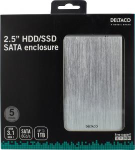 Kieszeń Deltaco 2.5" SATA -  USB 3.0 (MAP-GD29U3) 4