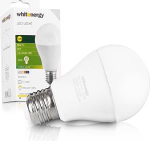 Whitenergy Żarówka LED, E27, 10W, 230V, biała ciepła (09913) 1