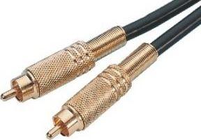 Kabel Mercodan RCA (Cinch) - RCA (Cinch) 20m czarny (HQ RG59 Video kabel 20,0 Meter, (Phono) 1
