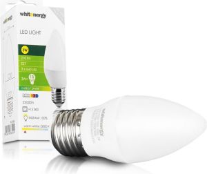 Whitenergy Żarówka LED, E27, 3W, 230V, biała ciepła (09904) 1