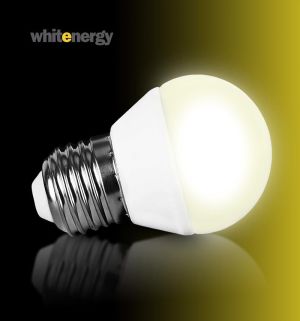 Whitenergy Żarówka LED, E27, 5W, 230V, biała ciepła (09910) 4