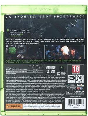 Obcy Izolacja Edycja Nostromo Xbox One 2