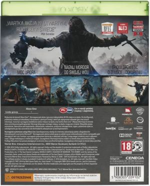 ŚRÓDZIEMIE CIEŃ MORDORU (5908305209102) Xbox One 3