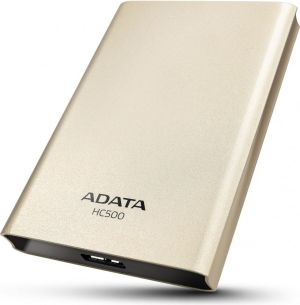 Dysk zewnętrzny HDD ADATA HDD 2 TB Złoty (AHC500-2TU3-CGD) 1