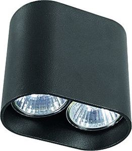 Lampa sufitowa Nowodvorski Oprawa sufitowa czarna Nowodvorski PAG BLACK 9386 1