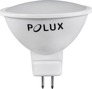 Polux Biała mleczna żarówka MR16 3,5W zimna Polux LED 209764 1