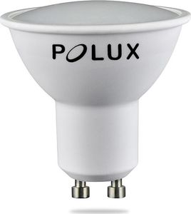 Polux Biała mleczna żarówka GU10 3,8W ciepła Polux LED 303233 1