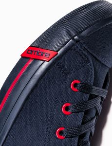 Ombre Buty męskie granatowe r. 41 (T304) 7