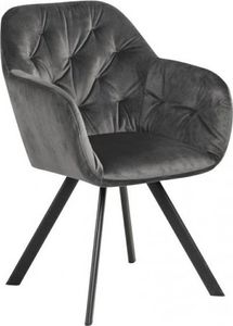 Actona Krzesło Lola VIC Dark grey 1