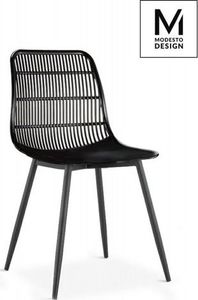 Modesto Design MODESTO krzesło BASKET czarne - polipropylen 1