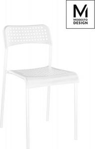 Modesto Design MODESTO krzesło DAVIS białe - polipropylen, metal 1