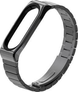 Tech-Protect Bransoleta stalowa Mi Smart Band 5 czarna 2