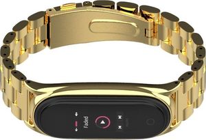 Tech-Protect Bransoleta stalowa Mi Smart Band 5 złota 2