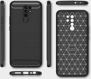 Tech-Protect TPUCarbon Xiaomi Redmi 9 Black 5