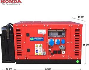 Agregat Honda EPS 6500 TE 7000 W 3-fazowy 1