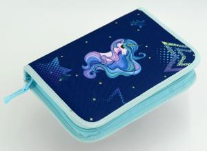 Piórnik Hama z wyposażeniem Rainbow Unicorn granatowy 2