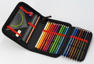 Piórnik Hama z wyposażeniem 2020 Dab szary 5