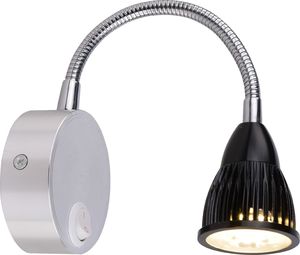 Kinkiet Candellux Lampa ścienna srebrna Candellux DINO LED 21-43733 1